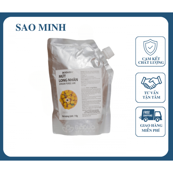 Mứt Nhãn Boduo Túi 1Kg